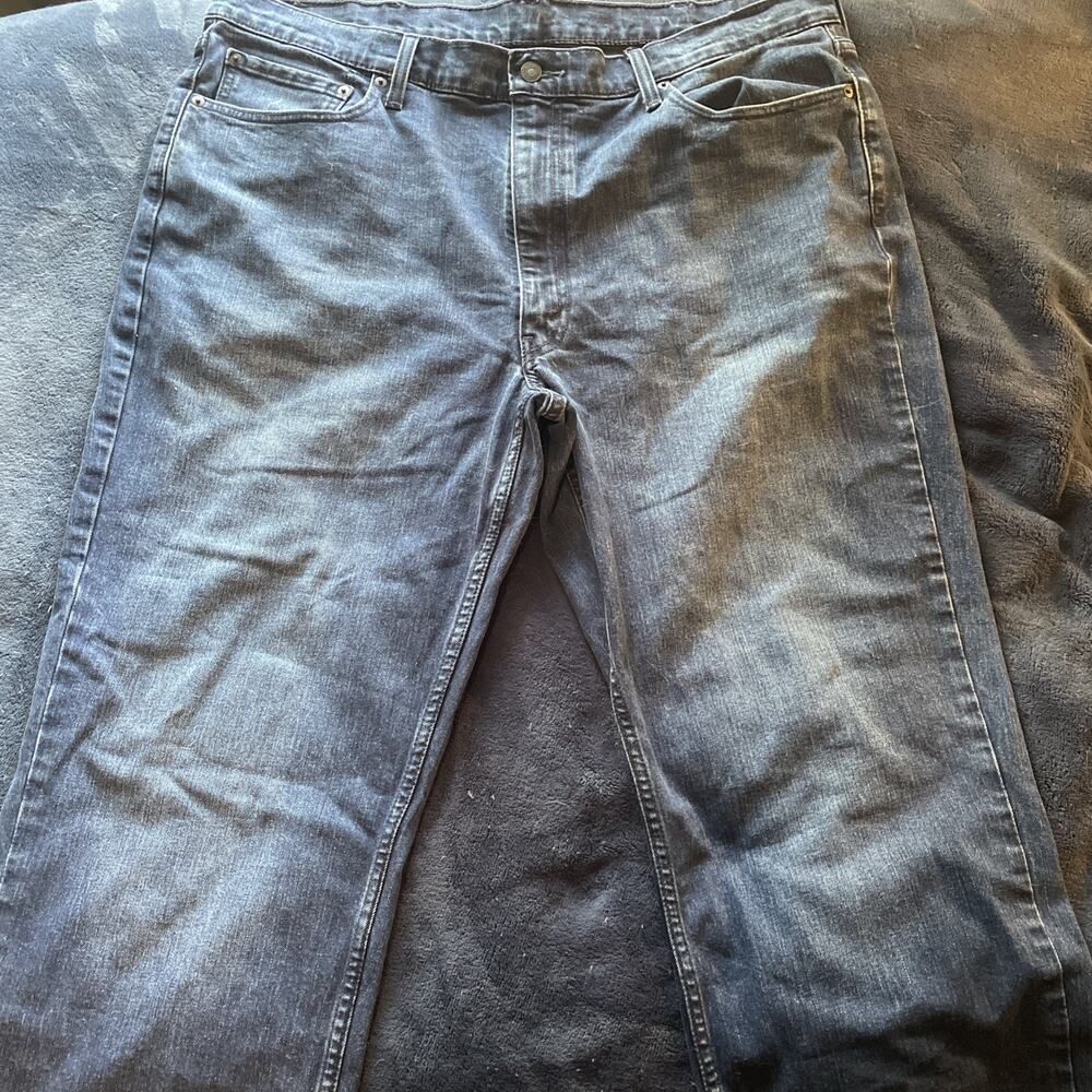 Levi's 550 Jeans Men’s 40x30 Blue, Vintage Dark Wash Relaxed Fit